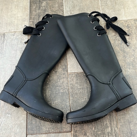 Authentic Coach rain boots - Picture 1 of 8